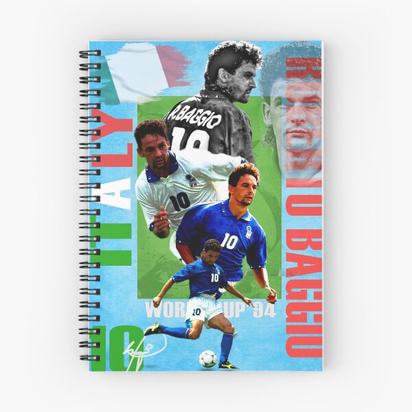 Item preview, Roberto Baggio Italy Football Poster Art Print designed and sold by Af-RT10.