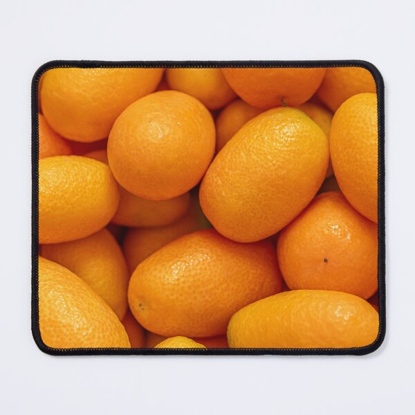 Item preview, Fresh Organic Kumquat Citrus Fruit Texture Pattern designed and sold by MariaAbaza.