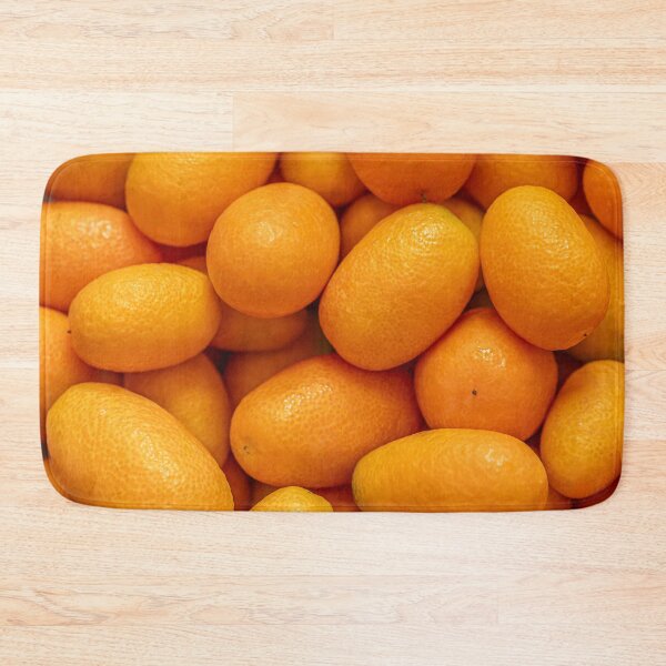 Item preview, Fresh Organic Kumquat Citrus Fruit Texture Pattern designed and sold by MariaAbaza.
