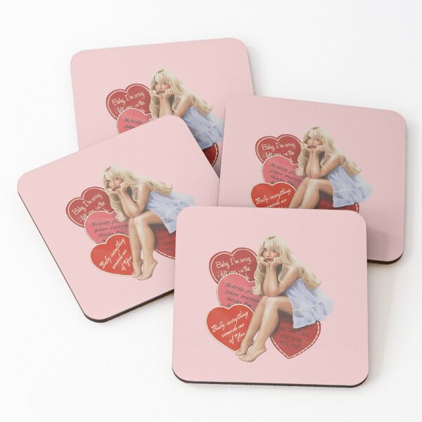 Item preview, Sabrina Carpenter Candy Hearts Sad Romantic Art designed and sold by Moonpaw-Whimsy.