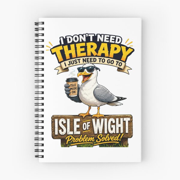Item preview, I Don’t Need Therapy I Just Need Isle of Wight T-Shirt | Funny Seagull Travel Graphic Tee | British Coastal Vacation Shirt designed and sold by Sushikidsntoddlers.