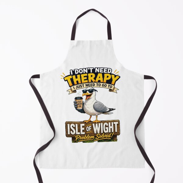 Item preview, I Don’t Need Therapy I Just Need Isle of Wight T-Shirt | Funny Seagull Travel Graphic Tee | British Coastal Vacation Shirt designed and sold by Sushikidsntoddlers.