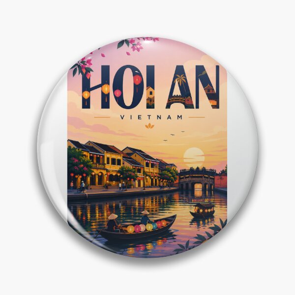 Item preview, Hoi An Vietnam Ancient Town Thu Bon River Lantern Festival designed and sold by Aryabek.