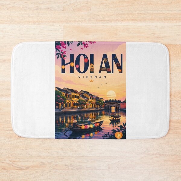 Item preview, Hoi An Vietnam Ancient Town Thu Bon River Lantern Festival designed and sold by Aryabek.