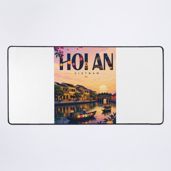 Item preview, Hoi An Vietnam Ancient Town Thu Bon River Lantern Festival designed and sold by Aryabek.