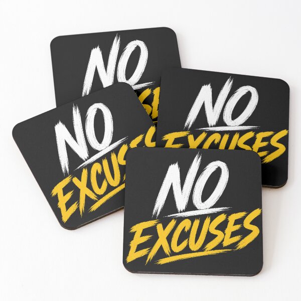 Item preview, No Excuses Motivational Design | Discipline Fitness Typography designed and sold by the-dovlat.