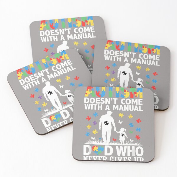 Item preview, Autism Dad Autism Awareness Gift Autism Father Autism Daddy designed and sold by KathieFaugh.
