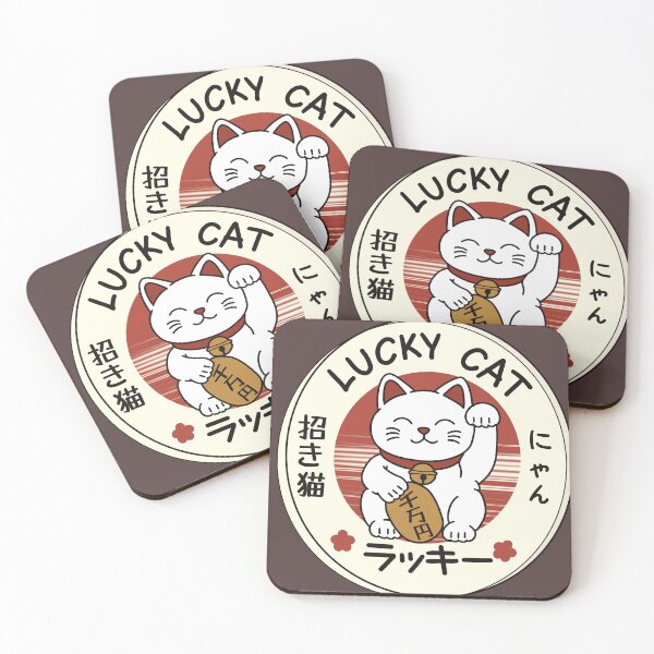 Item preview, Japanese Maneki Neko lucky Cat designed and sold by Senana-Banana.