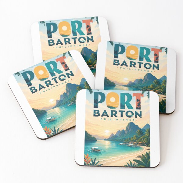 Item preview, Port Barton Palawan Philippines Tropical Coastline and Island Views designed and sold by Aryabek.