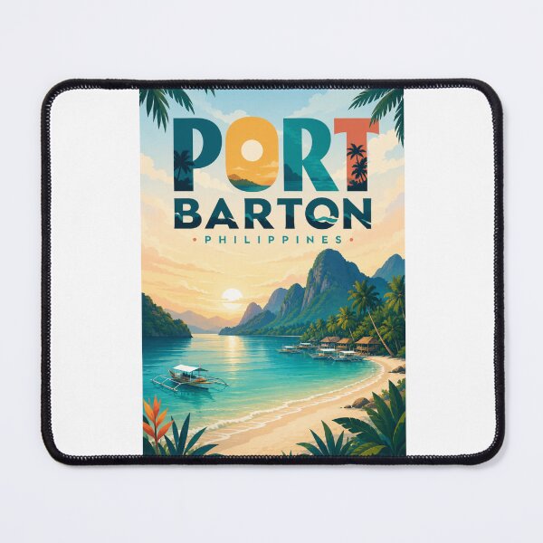 Item preview, Port Barton Palawan Philippines Tropical Coastline and Island Views designed and sold by Aryabek.