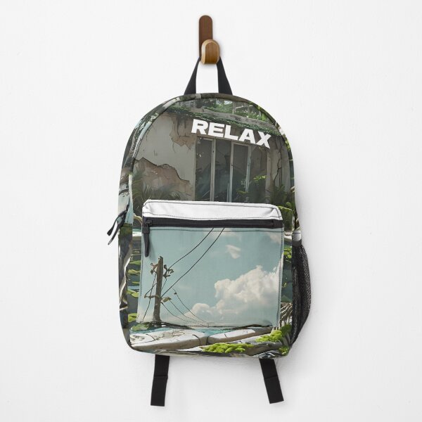 Item preview, Relax - Funny Skeleton Apocalypse Art designed and sold by Modern Nest Art.