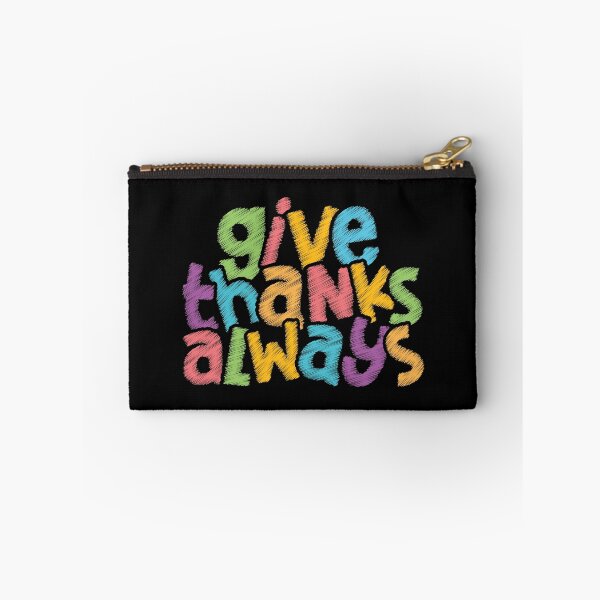 Item preview, Give Thanks Always – Christian Gratitude designed and sold by Verse & Vibes.