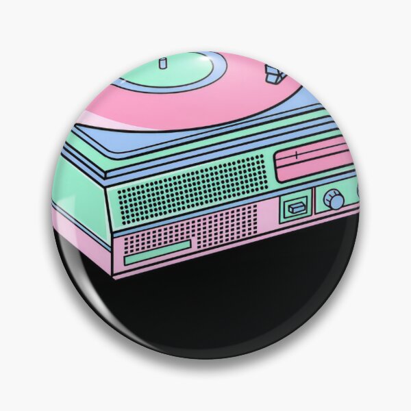 Item preview, Retro Pastel Turntable Aesthetic – Vintage Vinyl Vibes #9013 designed and sold by trusty-ben-art.