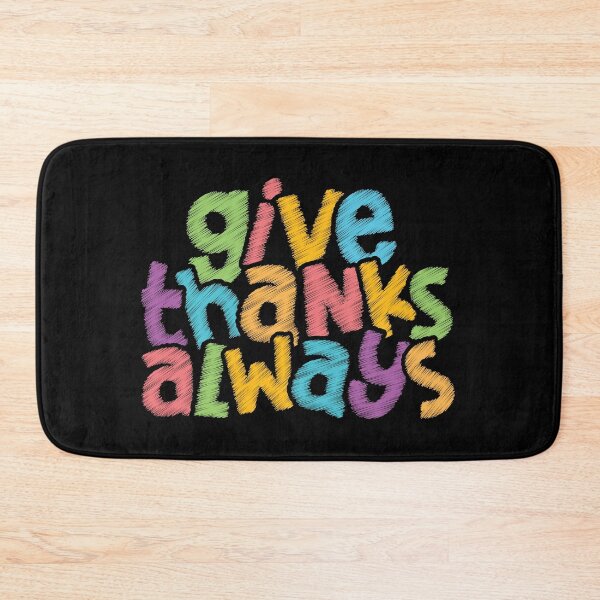 Item preview, Give Thanks Always – Christian Gratitude designed and sold by Verse & Vibes.