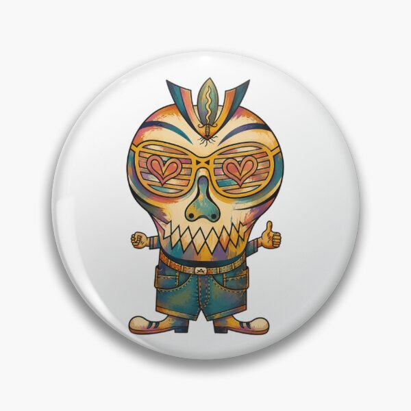 Artikelvorschau, Retro Weirdcore Totenkopf mit Sonnenbrille Kunst entworfen und verkauft von Creativewordes.
