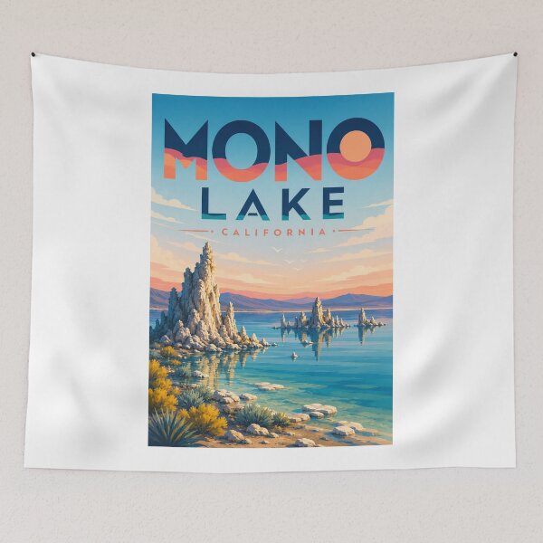 Item preview, Mono Lake California Tufa Towers Eastern Sierra Basin designed and sold by Aryabek.