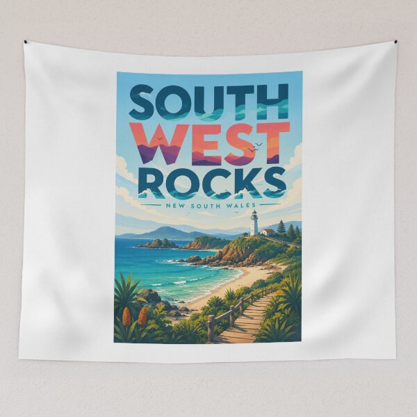 Item preview, South West Rocks New South Wales Smoky Cape Coastline designed and sold by Aryabek.