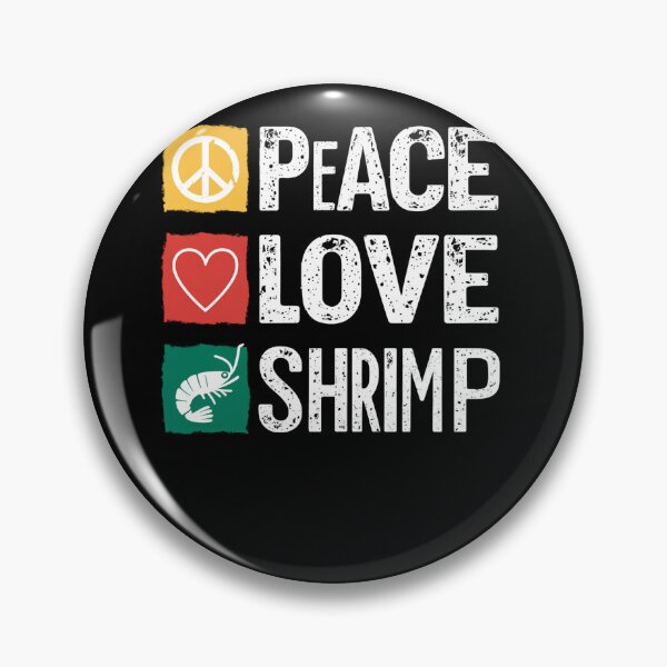 Item preview, Peace Love Shrimp Icons designed and sold by SiarheiYur.