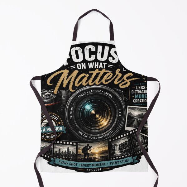 Item preview, Focus On What Matters Photography Sticker designed and sold by Omanut Studio — By Ashwin..