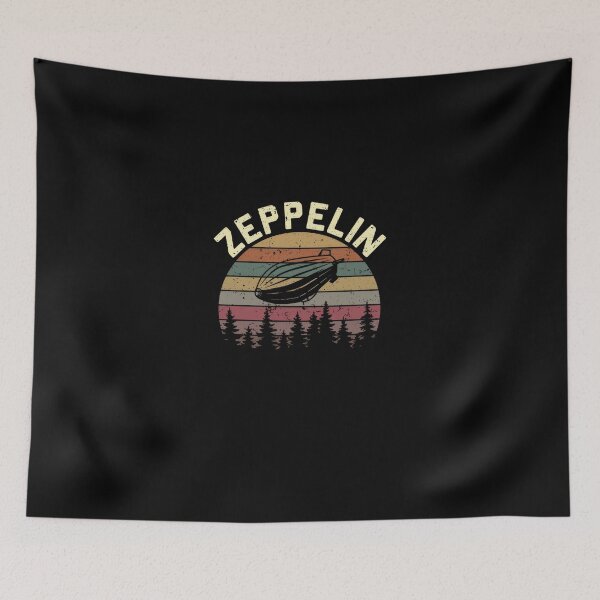 Item preview, Vintage Retro Zeppelin Airship Sunset #7775 designed and sold by aztra-art.