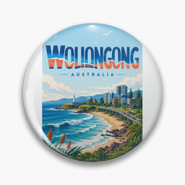 Item preview, Wollongong New South Wales Coastline and South Pacific Views designed and sold by Aryabek.