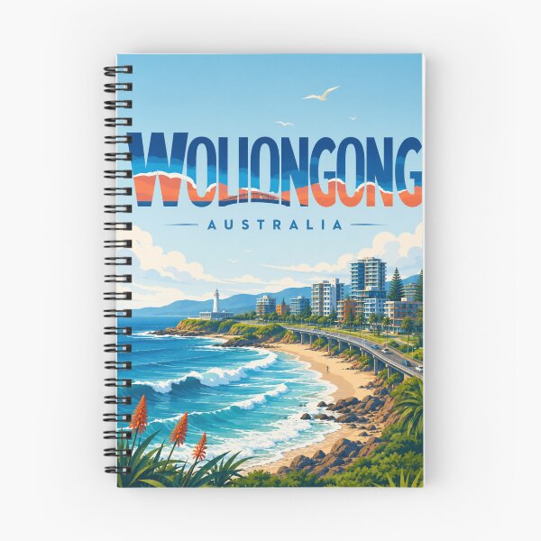 Item preview, Wollongong New South Wales Coastline and South Pacific Views designed and sold by Aryabek.