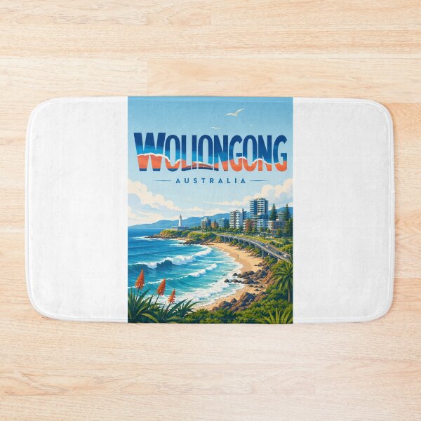 Item preview, Wollongong New South Wales Coastline and South Pacific Views designed and sold by Aryabek.