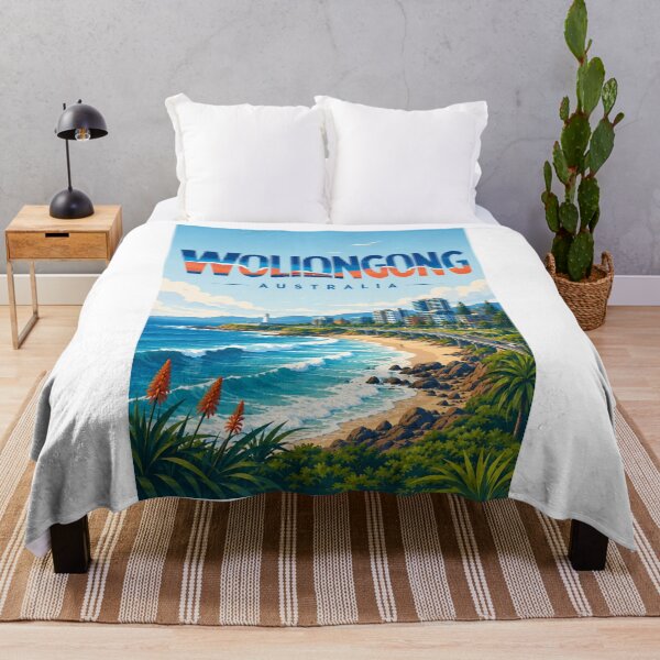 Item preview, Wollongong New South Wales Coastline and South Pacific Views designed and sold by Aryabek.