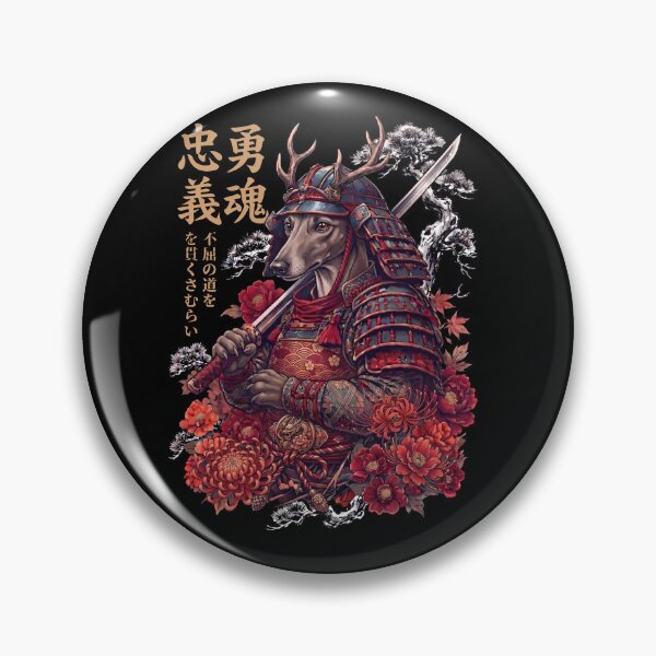 Item preview, Japanese Whippet Art Samurai Aesthetic Dog Owner designed and sold by DoodleTortle.