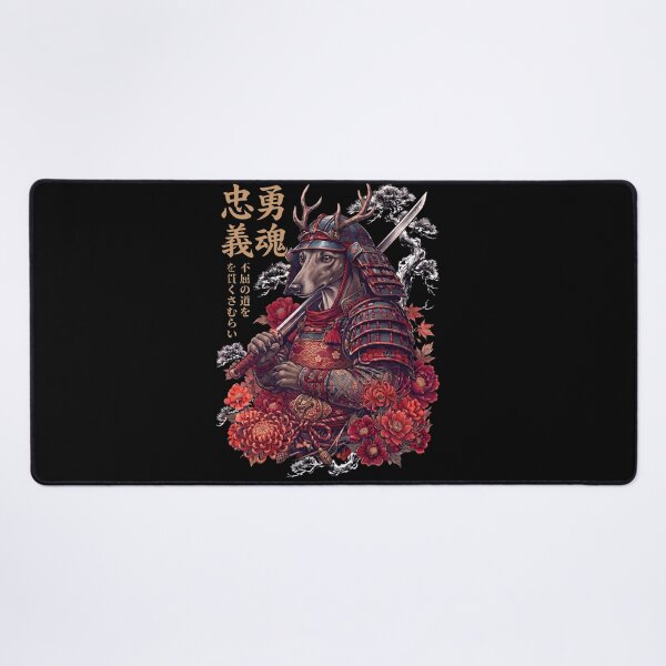 Item preview, Japanese Whippet Art Samurai Aesthetic Dog Owner designed and sold by DoodleTortle.