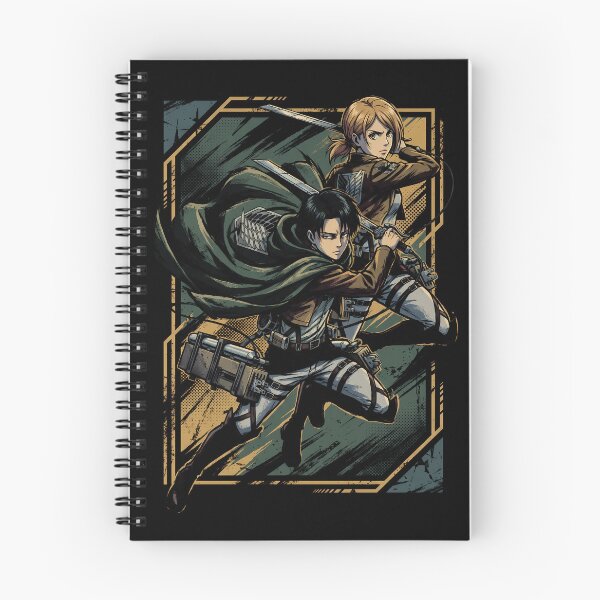 Item preview, Attack on Titan Levi and Petra Anime Manga Graphic Tee designed and sold by Senpaiwaves.