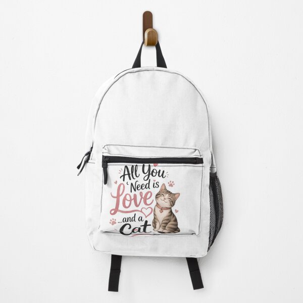Item preview, All You Need is Love and a Cat Design | Cute Valentines Kitten SVG designed and sold by mimouna00.