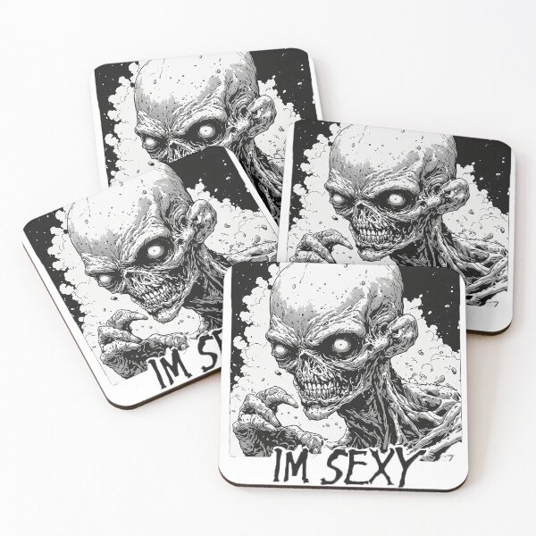 Item preview, I'm Sexy – Funny Zombie Horror Dark Humor T-Shirt designed and sold by ChaoticZenStudio.