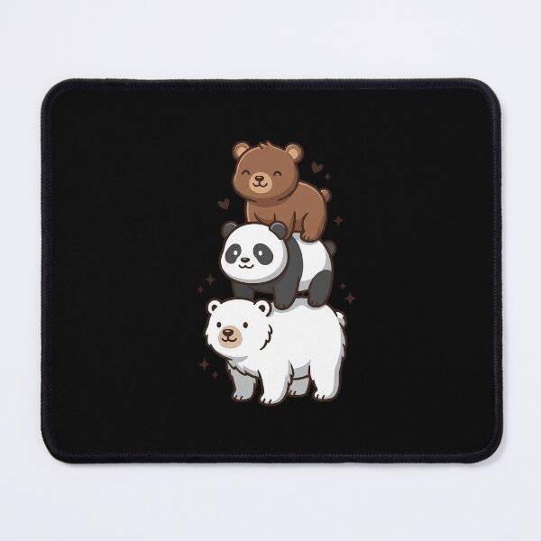 Item preview, We Bears Realistic TShirt, Stacked Bares designed and sold by THREE LITTLE BEANS.