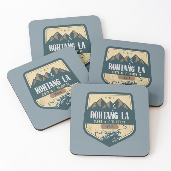 Item preview, Rohtang La Himalaya India Biker Badge designed and sold by CynthiaGraphics.