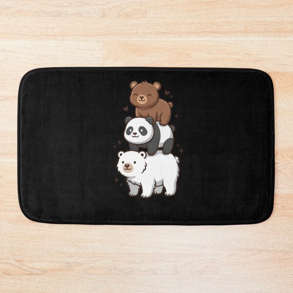 Item preview, We Bears Realistic TShirt, Stacked Bares designed and sold by THREE LITTLE BEANS.