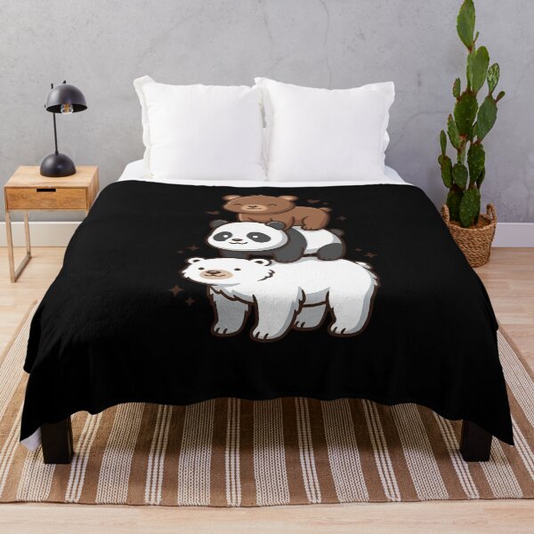 Item preview, We Bears Realistic TShirt, Stacked Bares designed and sold by THREE LITTLE BEANS.