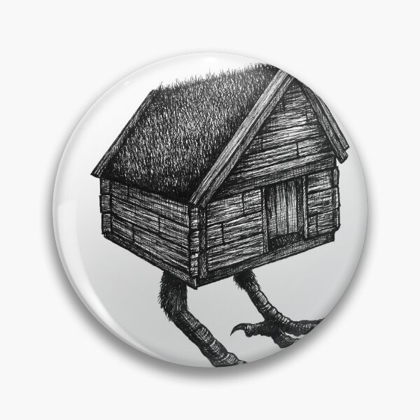 Item preview, Baba Yaga's Hut designed and sold by linnsetane.