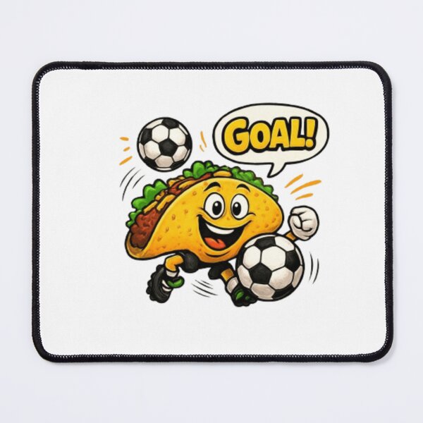 Item preview, Funny Taco Soccer Goal Sticker designed and sold by syndia2209.