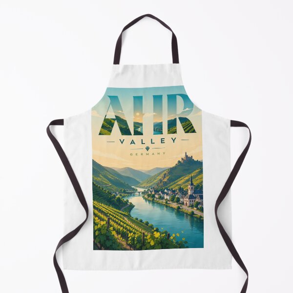 Item preview, Ahr Valley Mosel River Vineyards Germany Wine Region designed and sold by Aryabek.