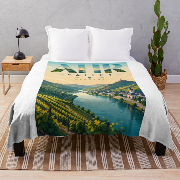 Item preview, Ahr Valley Mosel River Vineyards Germany Wine Region designed and sold by Aryabek.