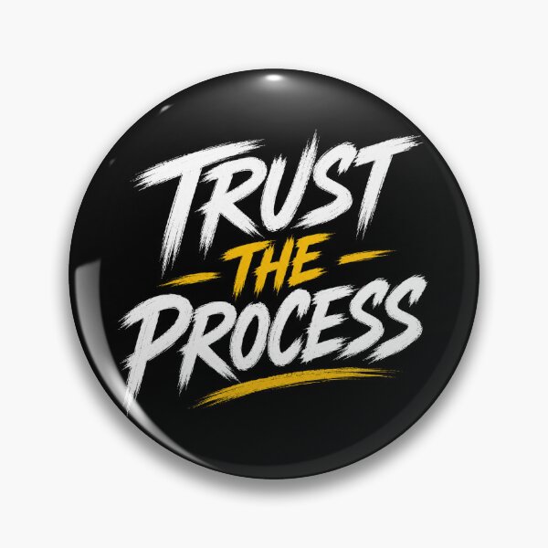 Item preview, Trust The Process Motivational Design | Growth Mindset Typography designed and sold by the-dovlat.