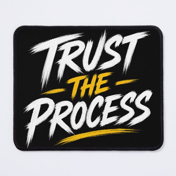 Item preview, Trust The Process Motivational Design | Growth Mindset Typography designed and sold by the-dovlat.