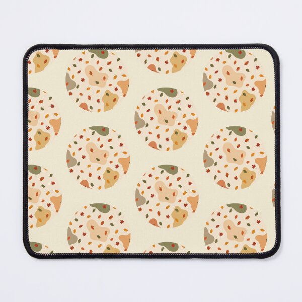 Item preview, Abstract Autumn Leaves Pattern | Minimalist Fall Aesthetic Graphic | Warm Cozy Nature Design designed and sold by Dimu Co..