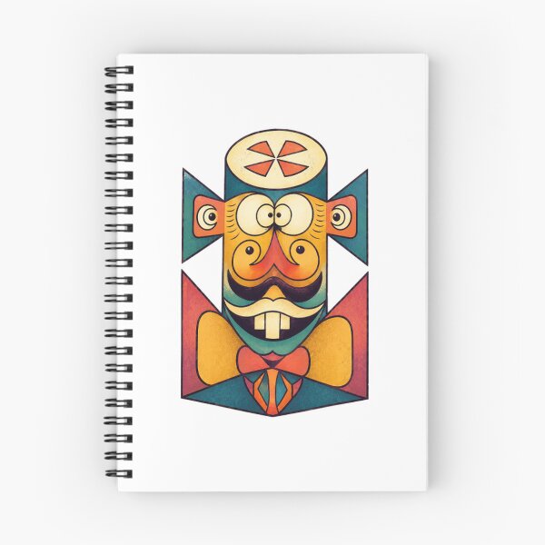 Item preview, Geometric Abstract Tribal Face Cartoon Art designed and sold by Creativewordes.