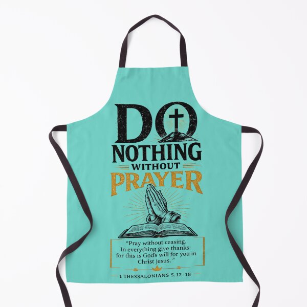 Item preview, Do Nothing Without Prayer | Christian Bible Verse Design designed and sold by Jesusloverbrand.