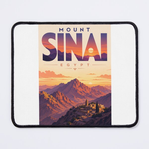 Item preview, Mount Sinai Saint Catherine Egypt Sacred Desert Peaks designed and sold by Aryabek.