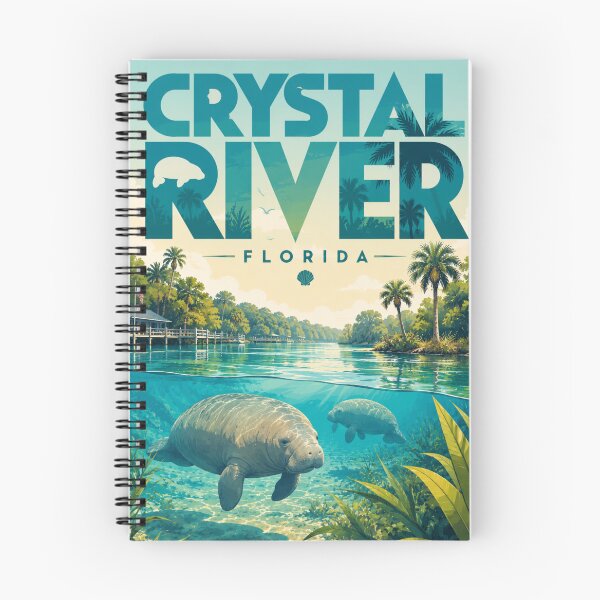 Item preview, Crystal River Florida Three Sisters Springs Manatee Coast designed and sold by Aryabek.