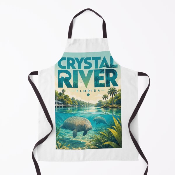 Item preview, Crystal River Florida Three Sisters Springs Manatee Coast designed and sold by Aryabek.