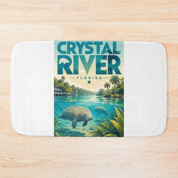 Item preview, Crystal River Florida Three Sisters Springs Manatee Coast designed and sold by Aryabek.